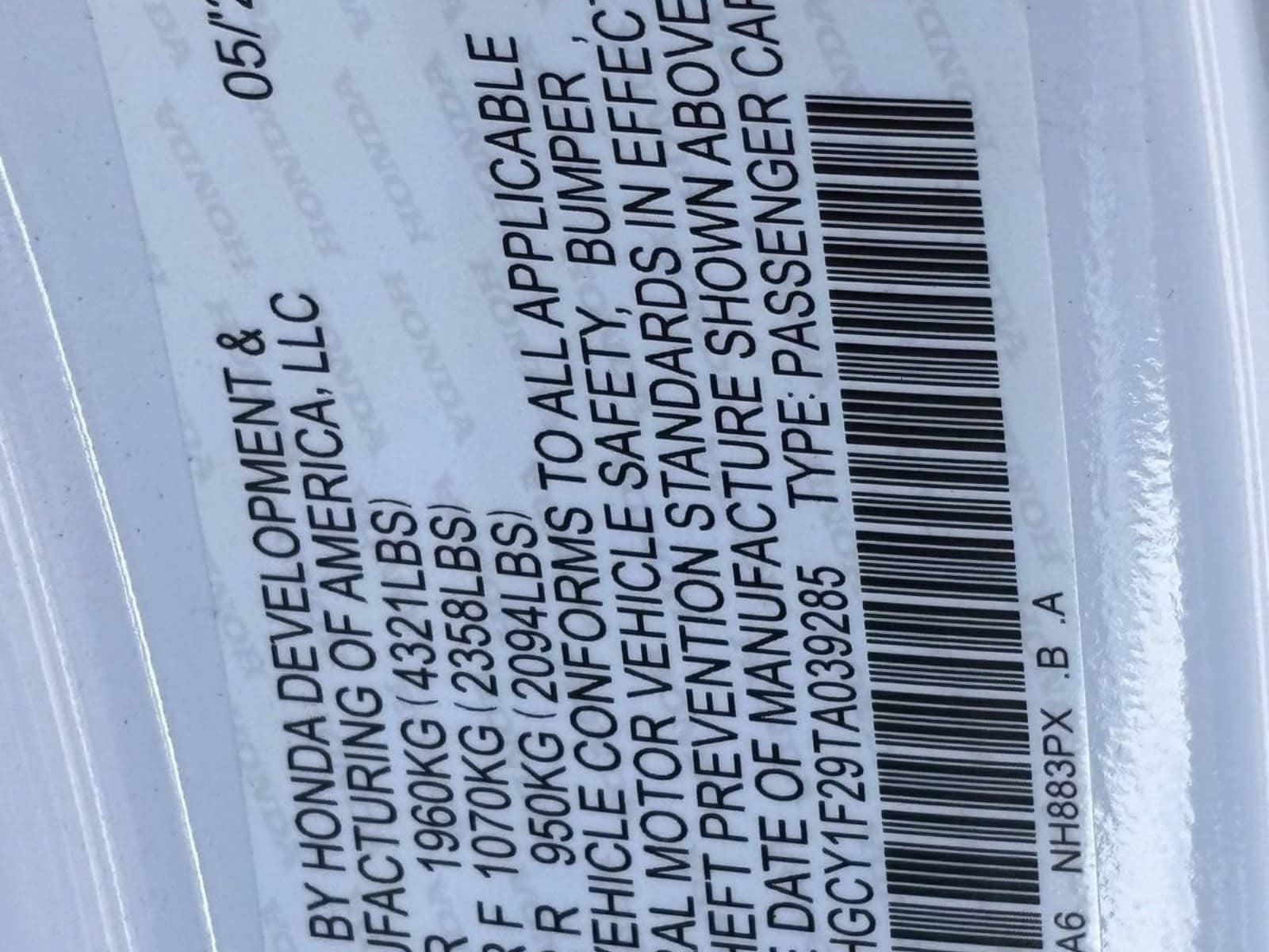 New 2026 Honda Accord LX image 23