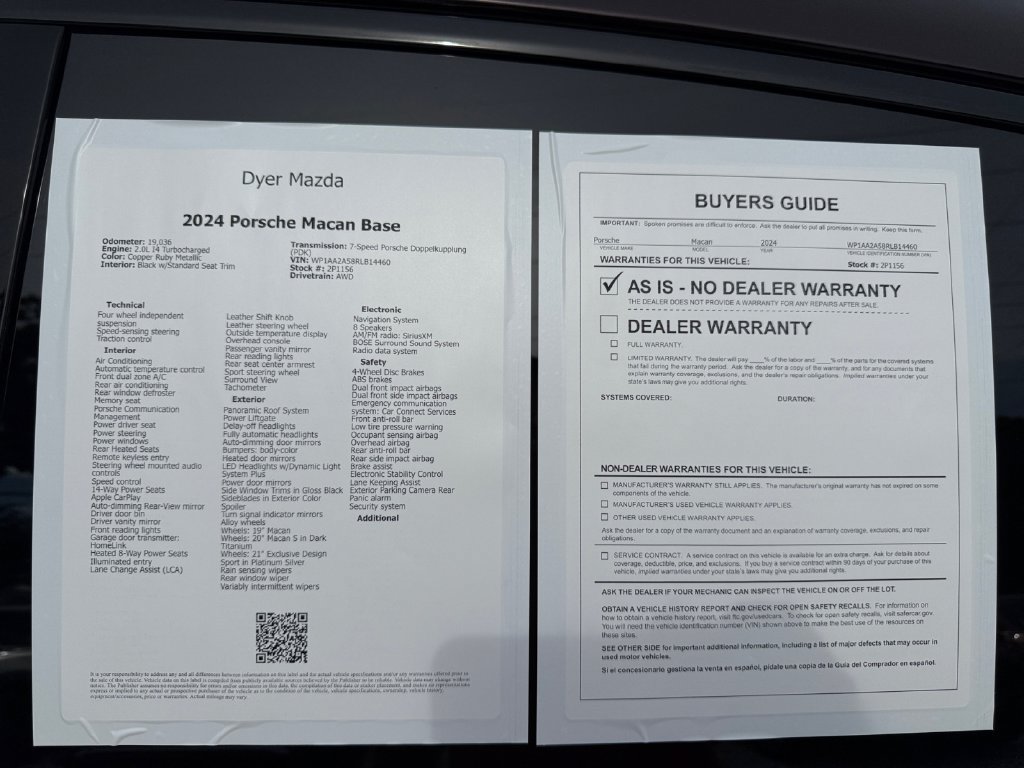 Used 2024 Porsche Macan AWD/4WD image 25