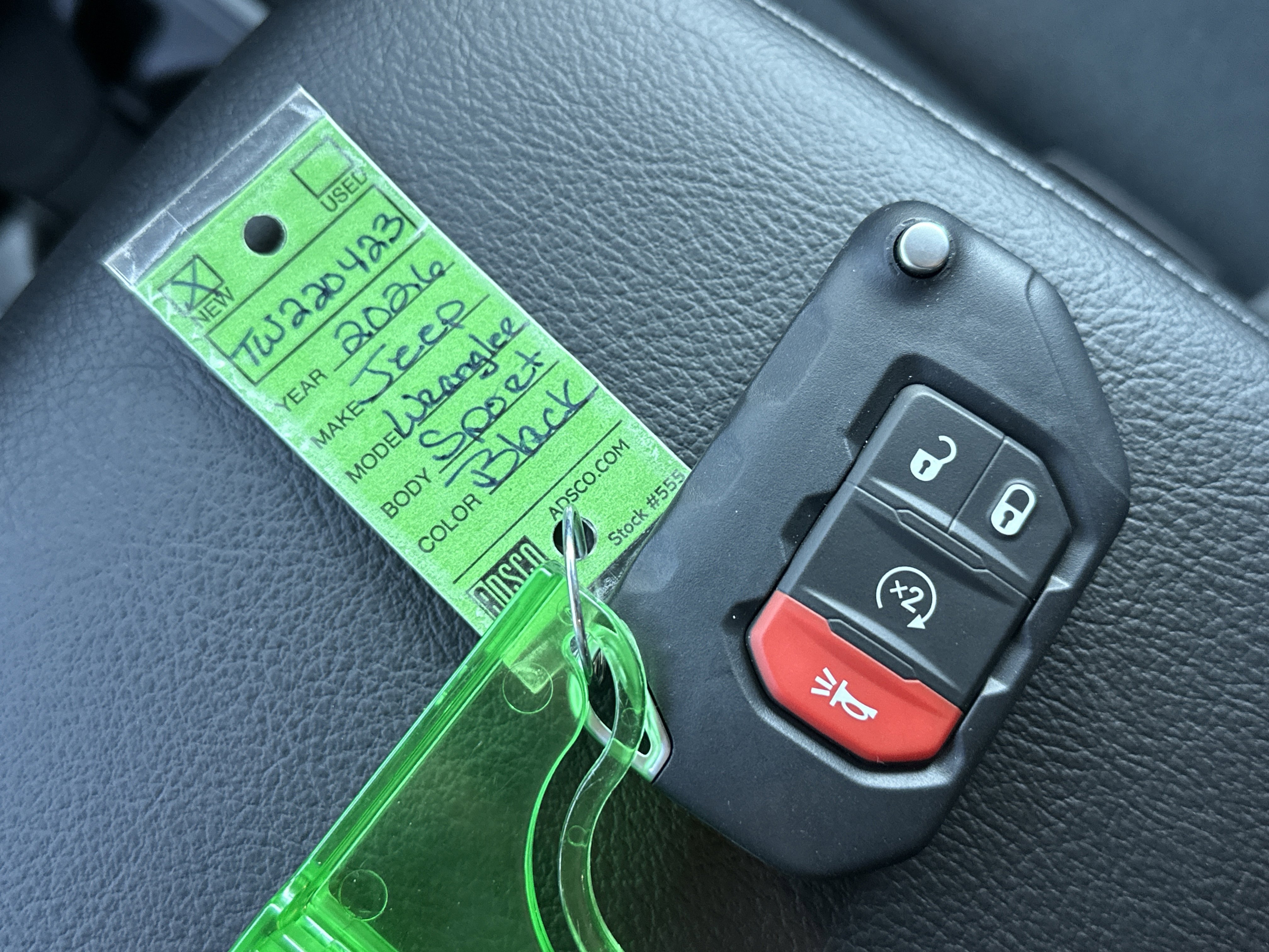 New 2026 Jeep Wrangler Sport S image 3