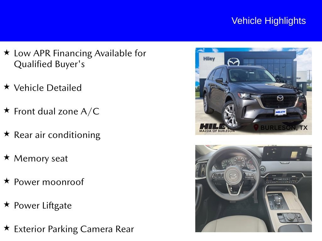 New 2026 MAZDA CX-90 3.3 Turbo w/ Preferred Package AWD/4WD image 9