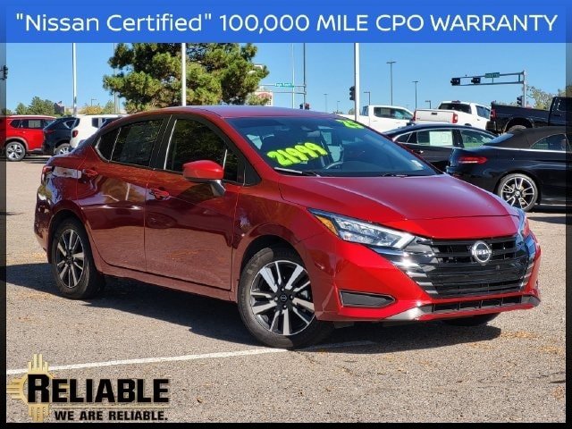 Certified 2025 Nissan Versa SV w/ Trunk Package