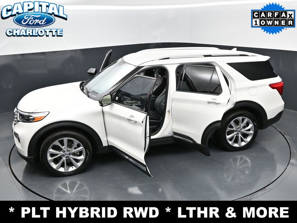 Used 2023 Ford Explorer Platinum w/ Class IV Trailer Tow Package RWD image 37