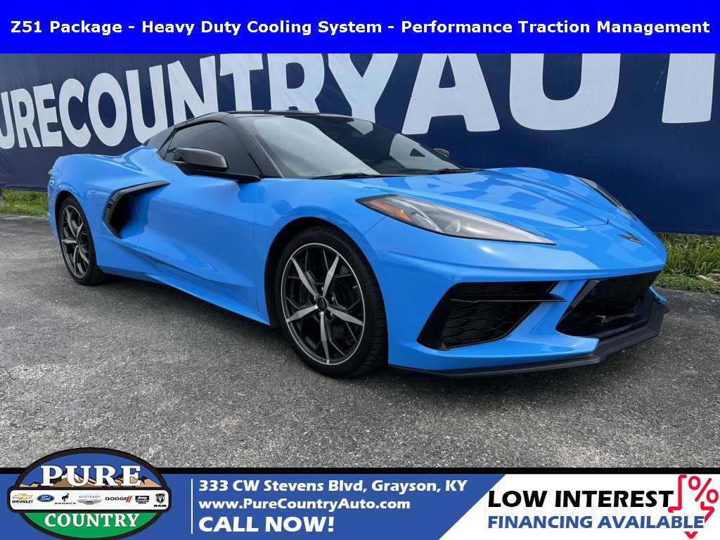 Used 2023 Chevrolet Corvette Stingray Premium Conv w/ Z51 Performance Package