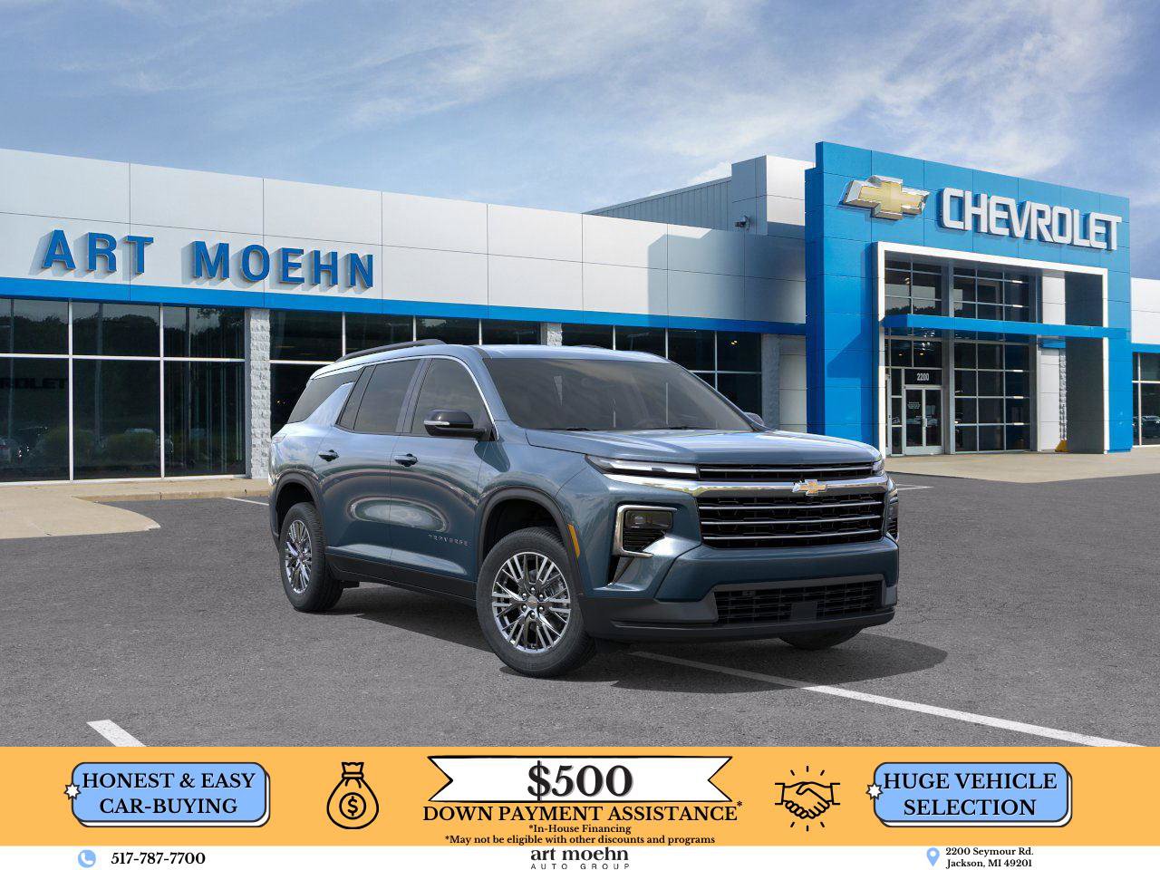 New 2026 Chevrolet Traverse LT w/ Driver Confidence Package image 1