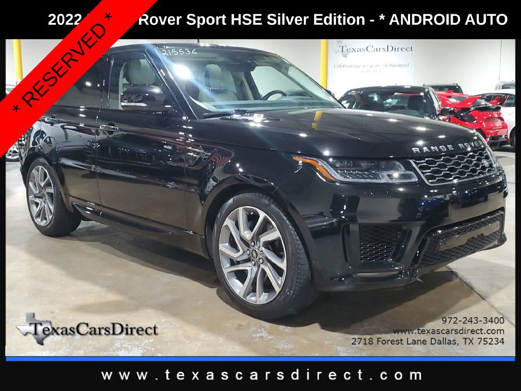 Used 2022 Land Rover Range Rover Sport HSE Silver Edition AWD/4WD image 3