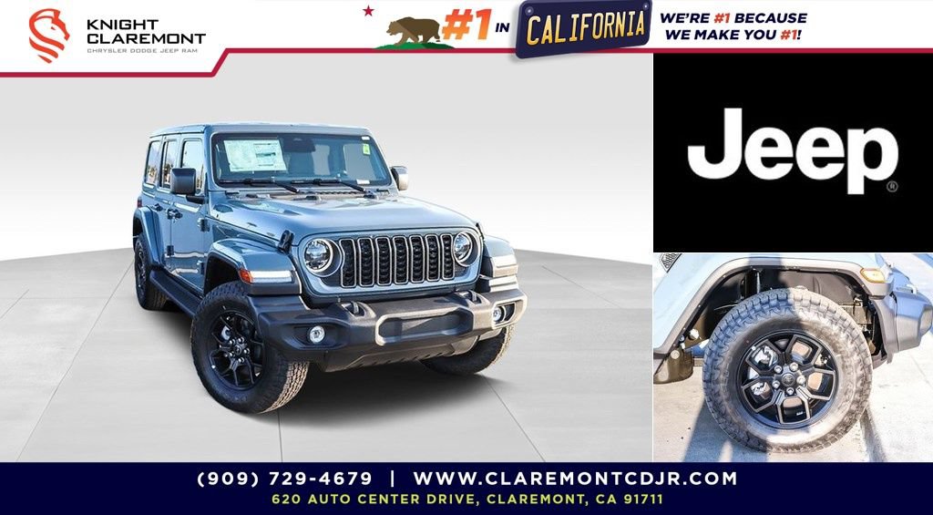 New 2026 Jeep Wrangler Unlimited Sport AWD/4WD 360° Tour