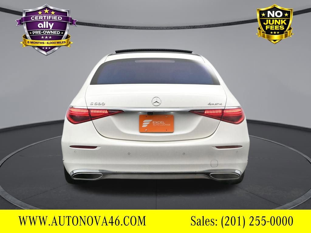 Used 2021 Mercedes-Benz S 580 4MATIC Sedan image 5