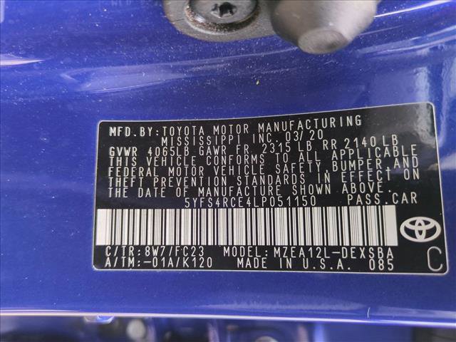 Used 2020 Toyota Corolla SE FWD image 23