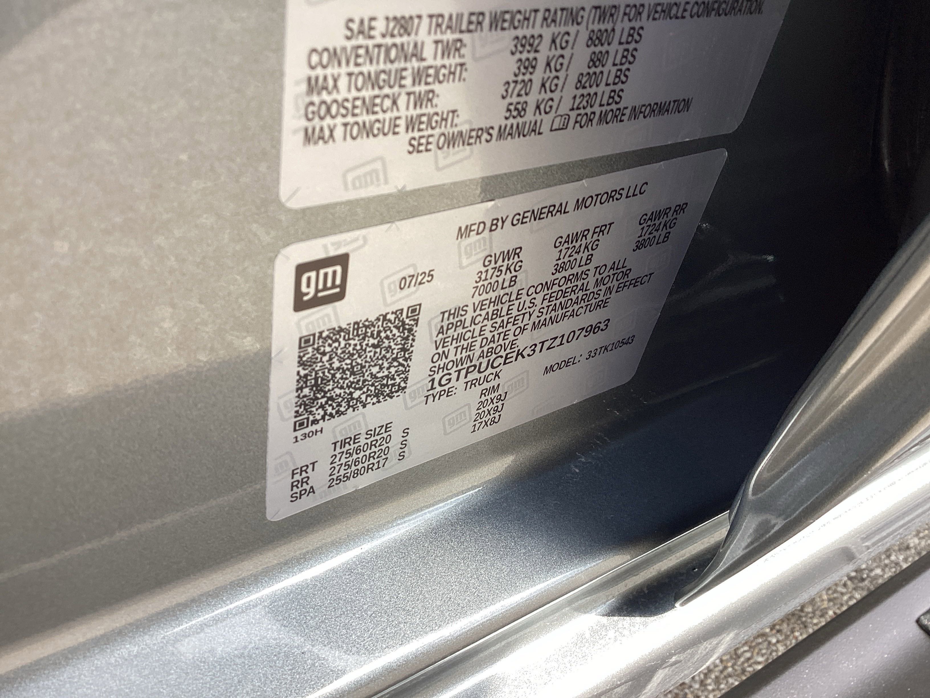 New 2026 GMC Sierra 1500 Elevation w/ LPO, Elevation Black Package image 34