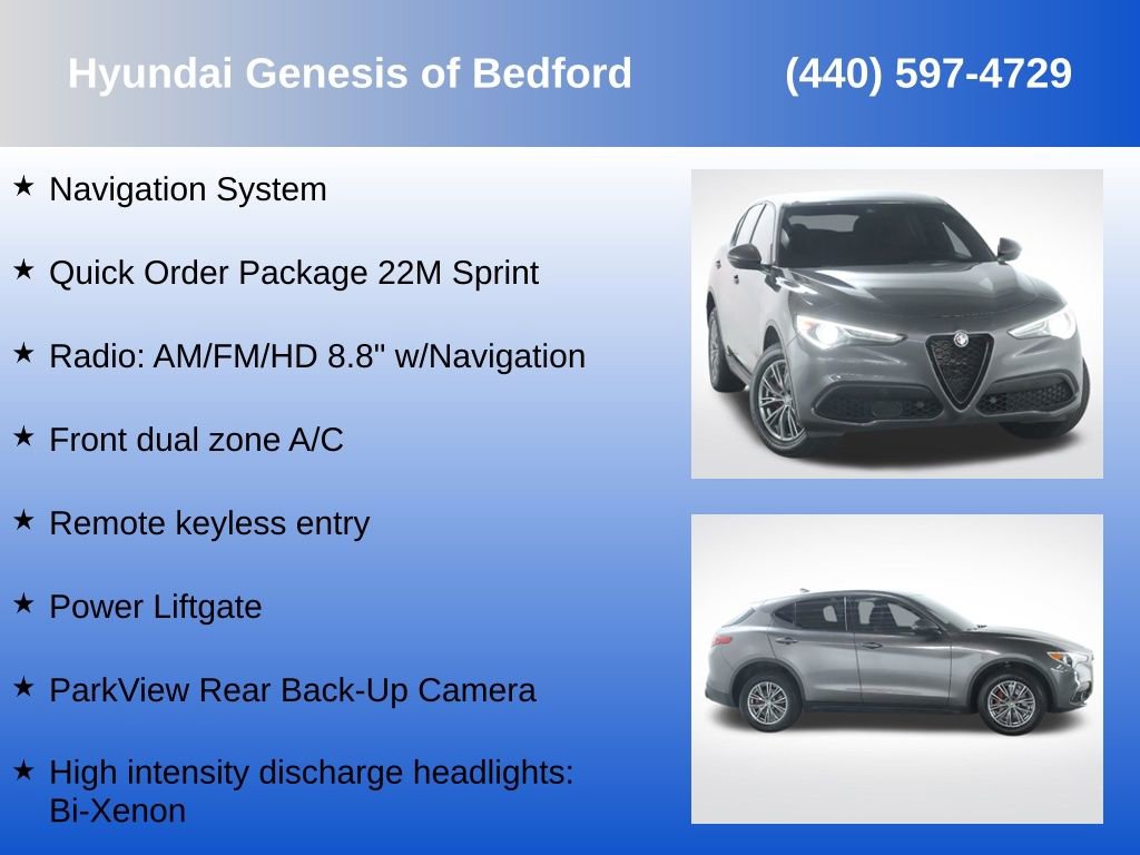 Used 2023 Alfa Romeo Stelvio Sprint AWD/4WD image 7