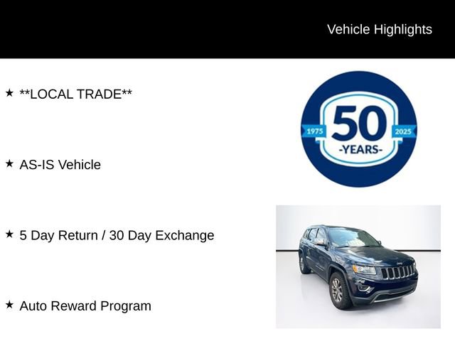 Used 2016 Jeep Grand Cherokee Limited AWD/4WD image 5