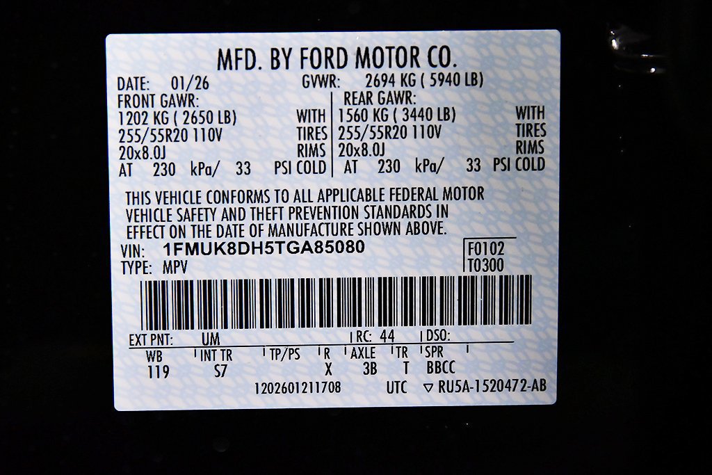 New 2026 Ford Explorer Active w/ Active Comfort Package AWD/4WD image 16