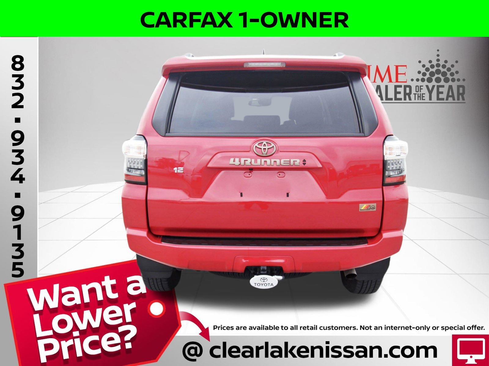 Used 2023 Toyota 4Runner 40th Anniversary SE image 6