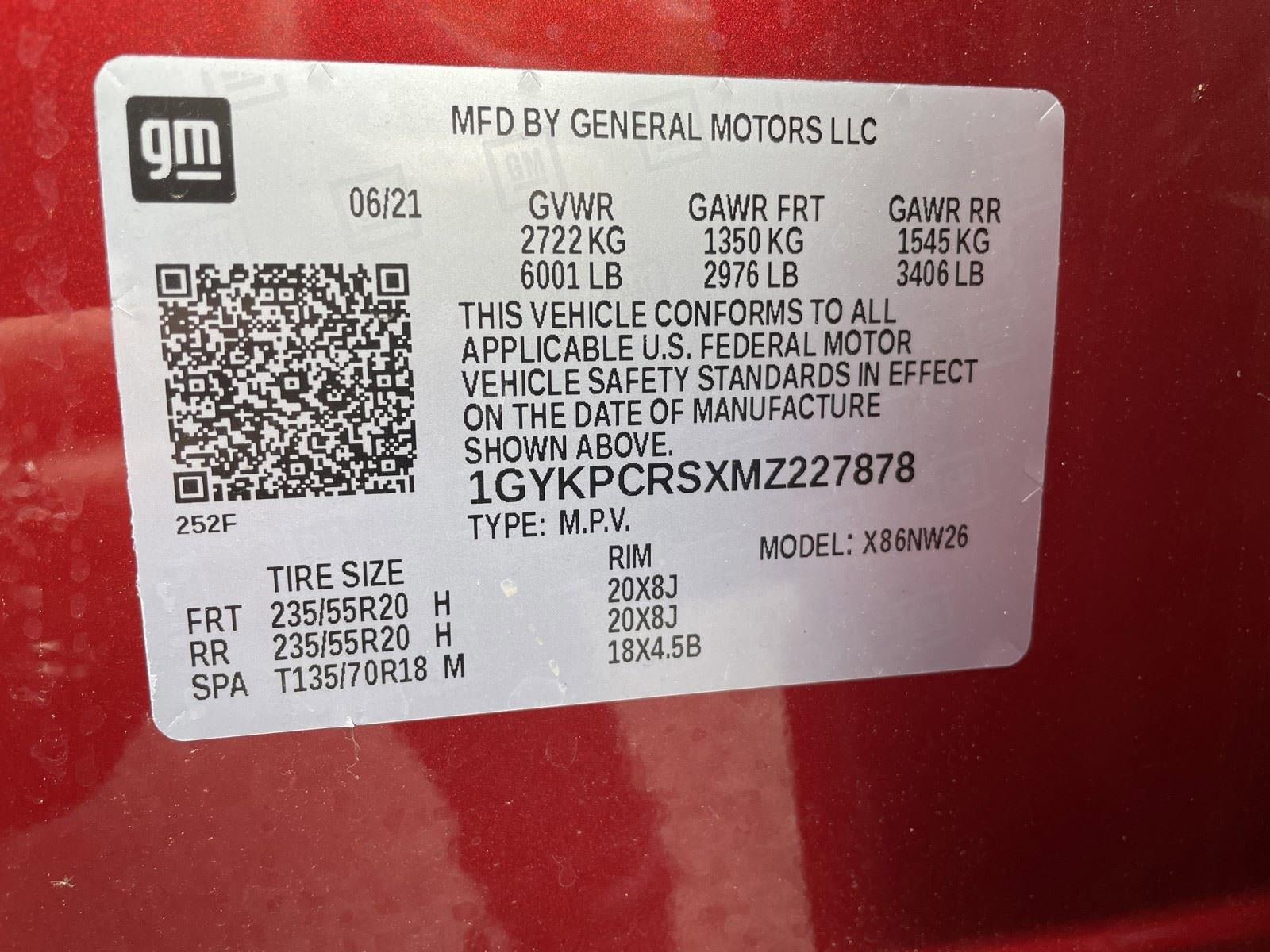 Used 2021 Cadillac XT6 Premium Luxury FWD image 11