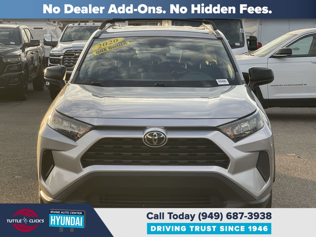 Used 2020 Toyota RAV4 LE w/ All Weather Liner Package FWD image 2