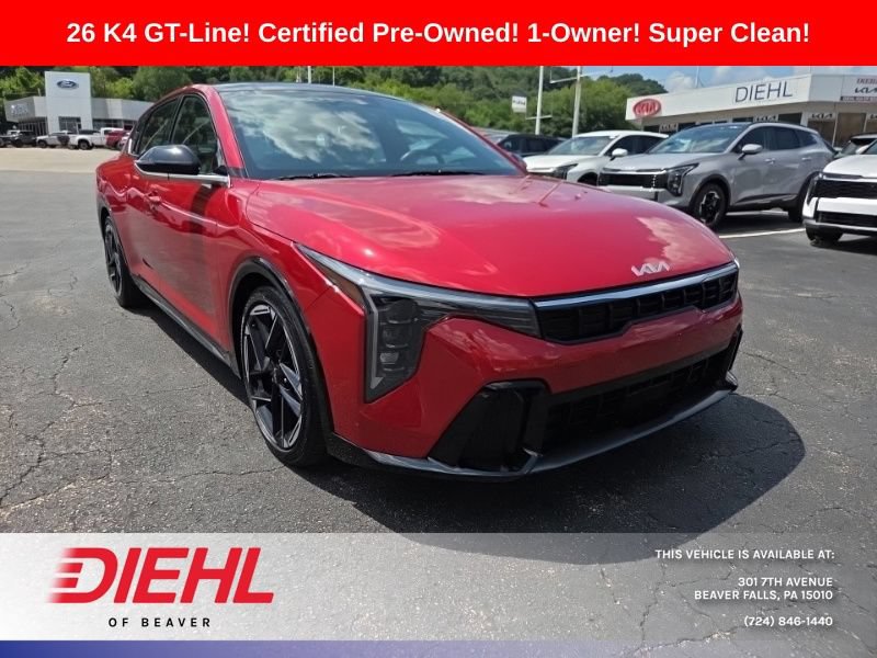 Used 2026 Kia K4 GT-Line w/ GT-Line Premium Package FWD video 1