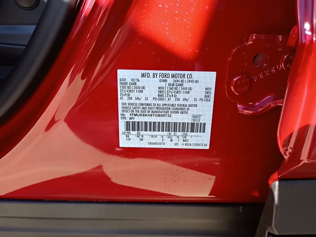 New 2026 Ford Explorer ST-Line w/ ST-Line Street Pack image 20