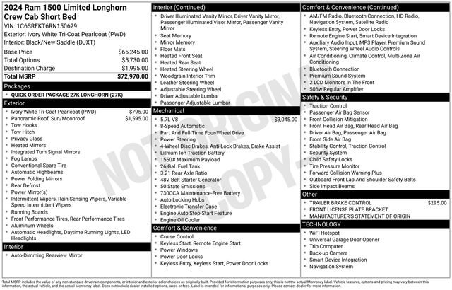 Used 2024 RAM 1500 Limited image 6