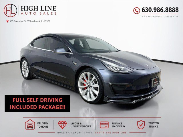 Used 2018 Tesla Model 3 Performance AWD/4WD image 1