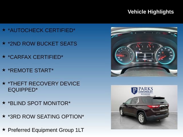 Used 2019 Chevrolet Traverse LT FWD image 4