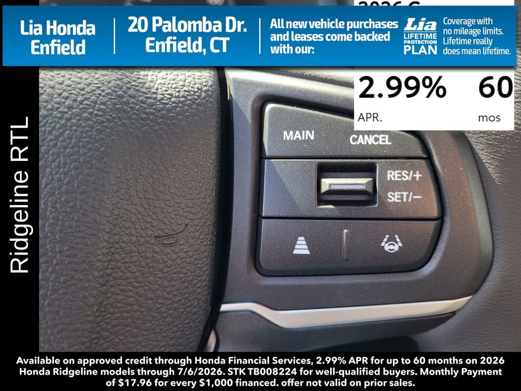 New 2026 Honda Ridgeline RTL image 19