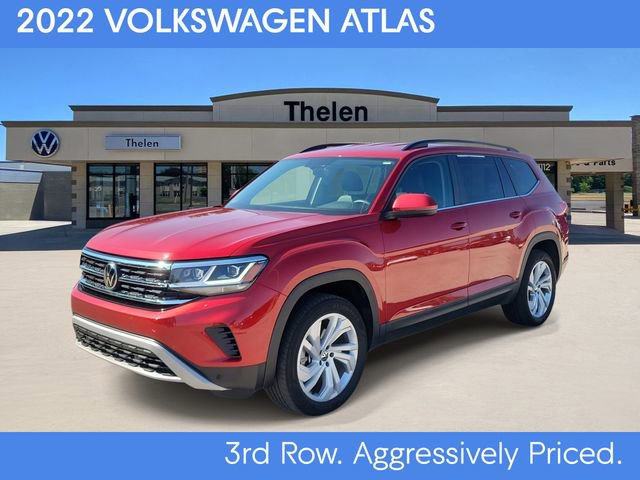 Used 2022 Volkswagen Atlas SE image 2