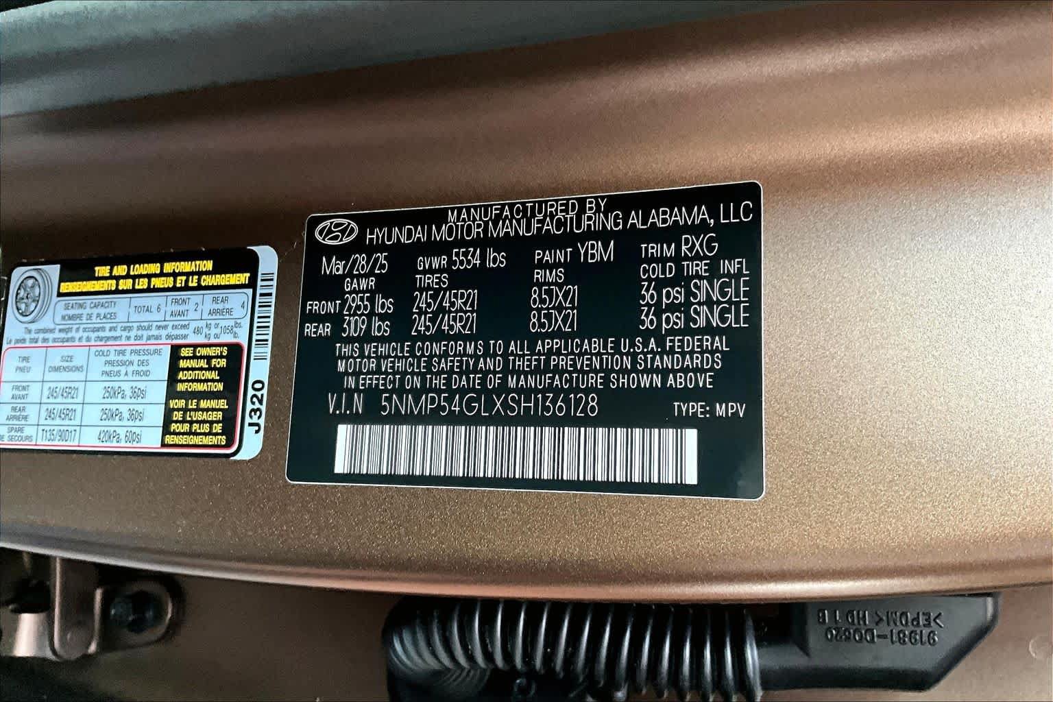 Used 2025 Hyundai Santa Fe Calligraphy FWD image 35