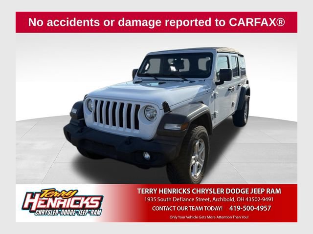 Used 2018 Jeep Wrangler Unlimited Sport S