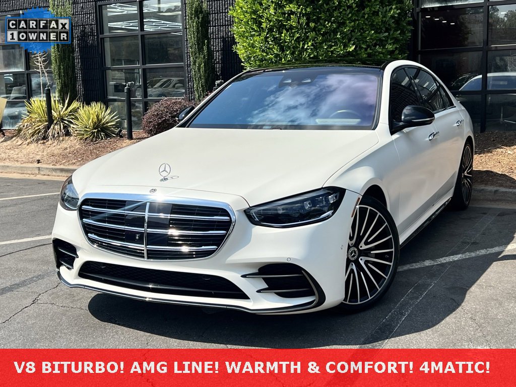 Used 2023 Mercedes-Benz S 580 4MATIC Sedan w/ AMG Line image 1
