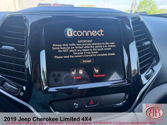 Used 2019 Jeep Cherokee Limited AWD/4WD image 14