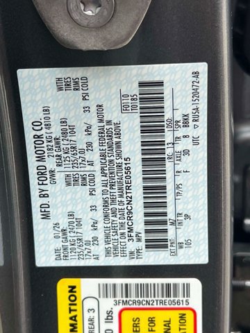 Used 2026 Ford Bronco Sport Outer Banks w/ Sasquatch Outer Banks Package AWD/4WD image 25