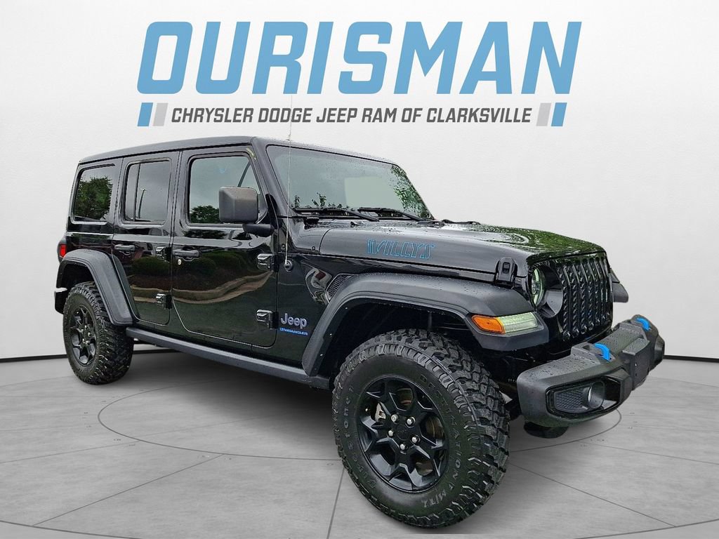 Used 2023 Jeep Wrangler Unlimited w/ Sun & Screen Package AWD/4WD image 1
