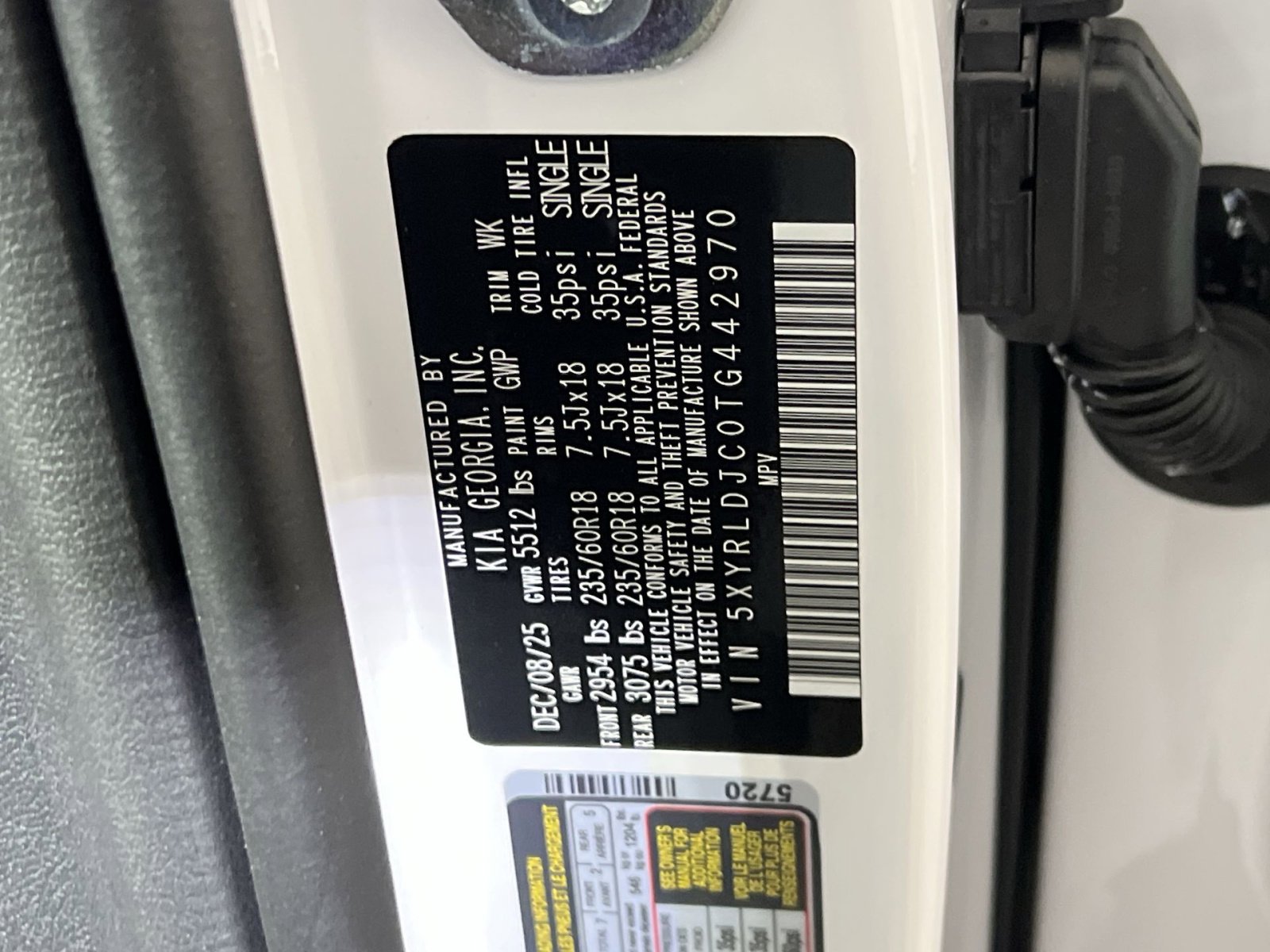 New 2026 Kia Sorento S image 36