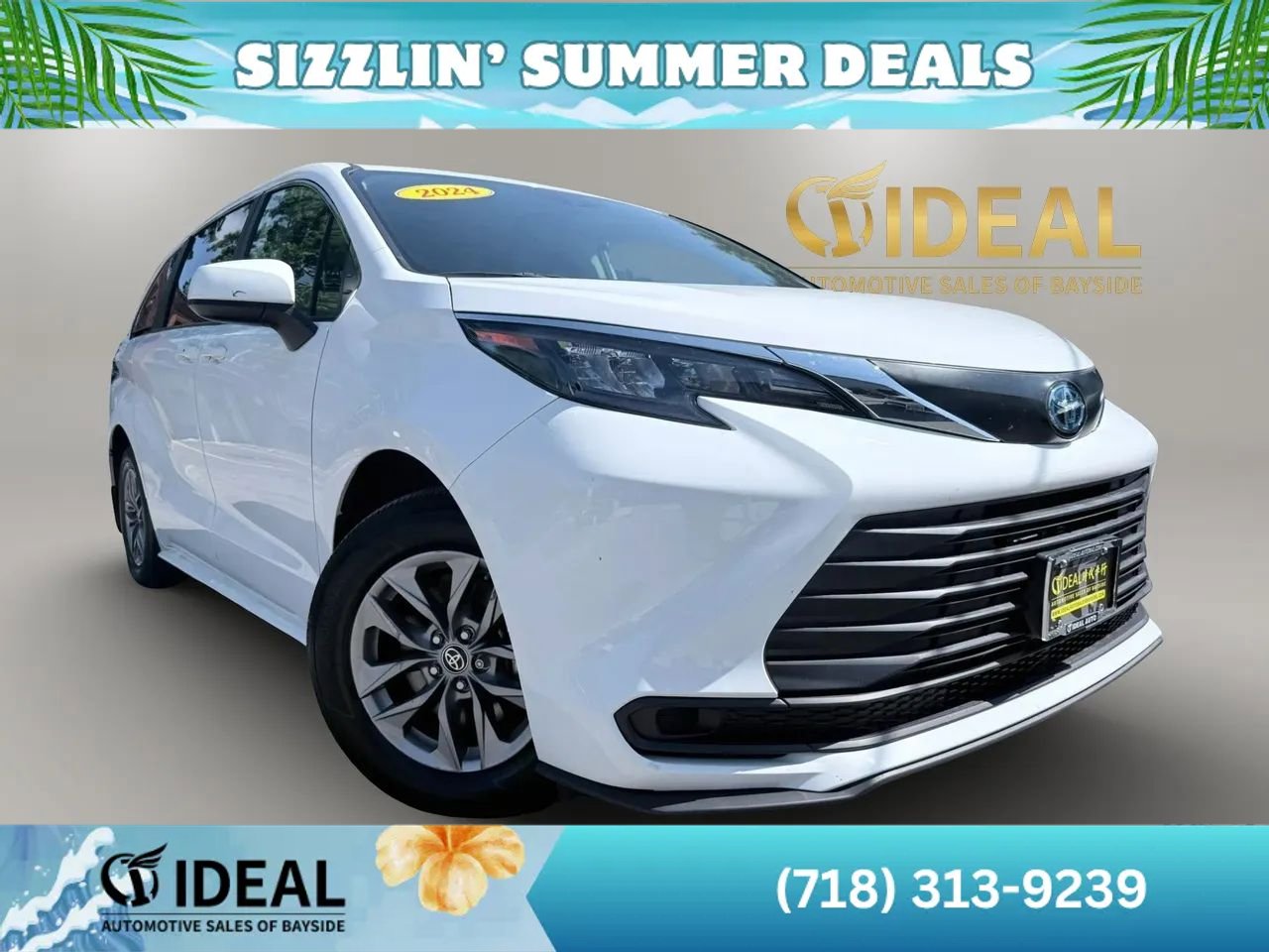 Used 2024 Toyota Sienna LE w/ LE Plus Package AWD/4WD image 1
