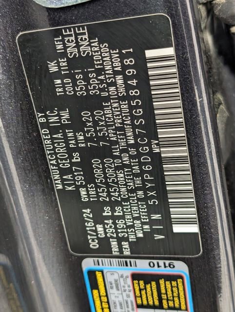 Used 2025 Kia Telluride S AWD/4WD image 36