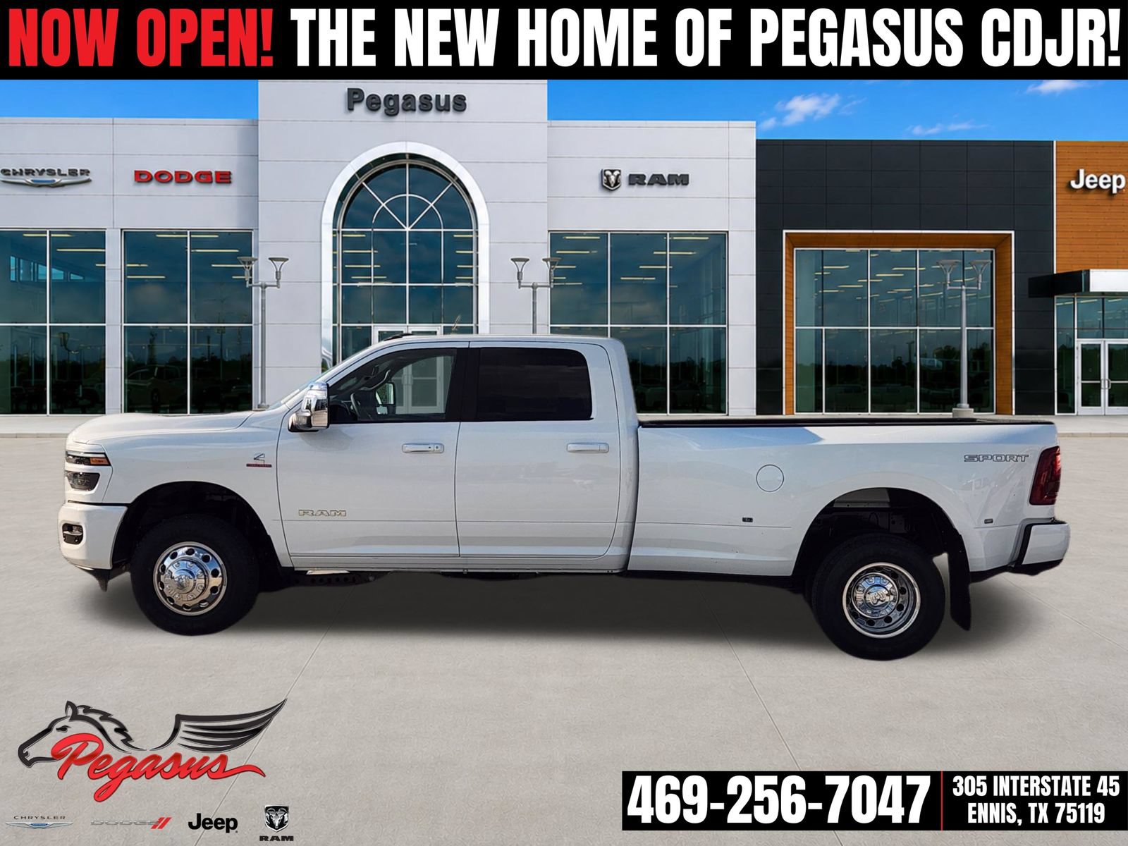 New 2026 RAM 3500 Laramie w/ Sport Appearance Package AWD/4WD image 3