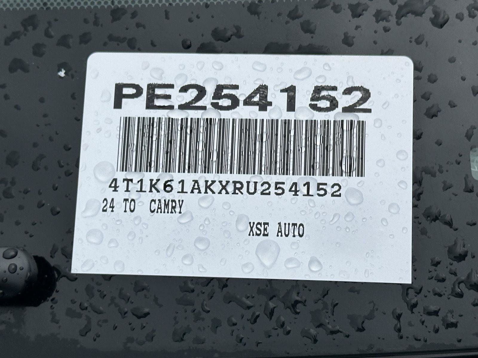 Certified 2024 Toyota Camry XSE FWD image 62