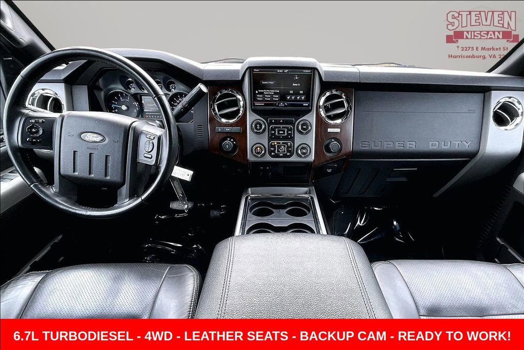 Used 2015 Ford F350 Lariat w/ Lariat Ultimate Package image 8
