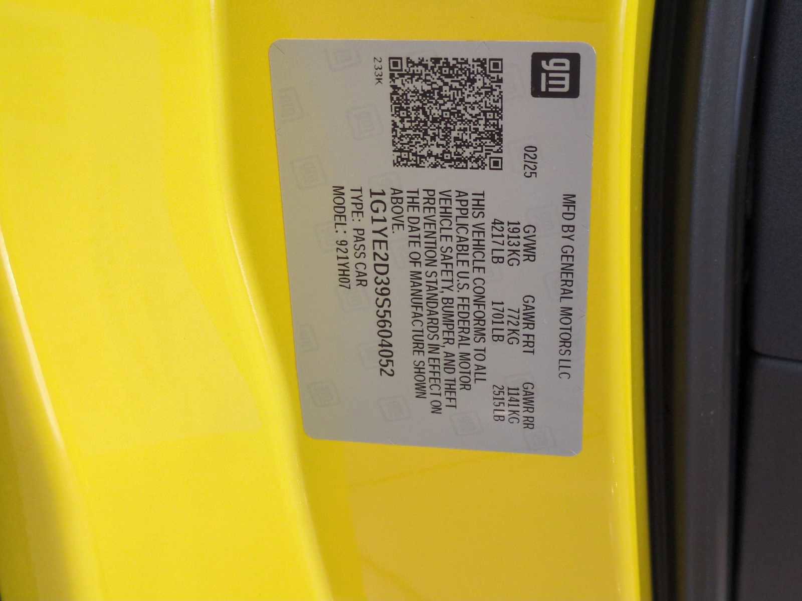 New 2025 Chevrolet Corvette Z06 image 25