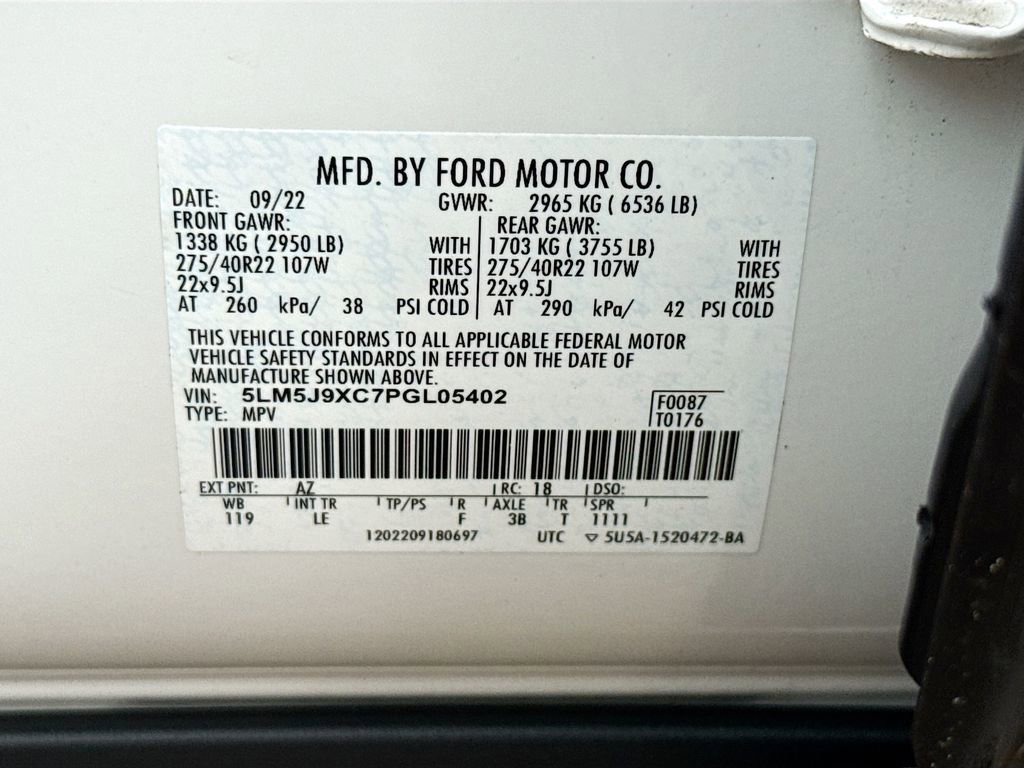 Used 2023 Lincoln Aviator Black Label w/ Jet Package image 37