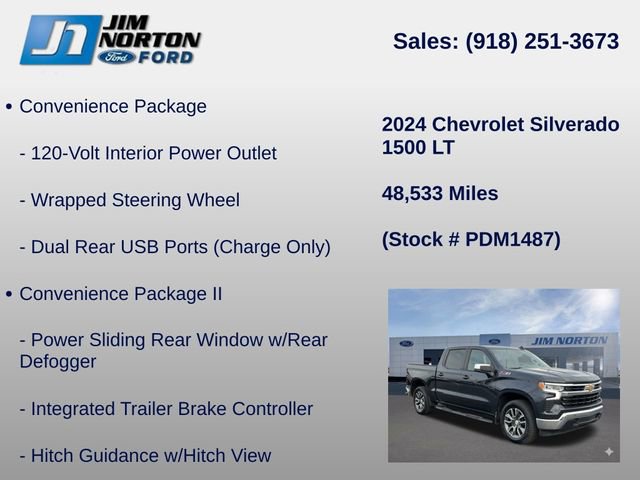 Used 2024 Chevrolet Silverado 1500 LT image 37