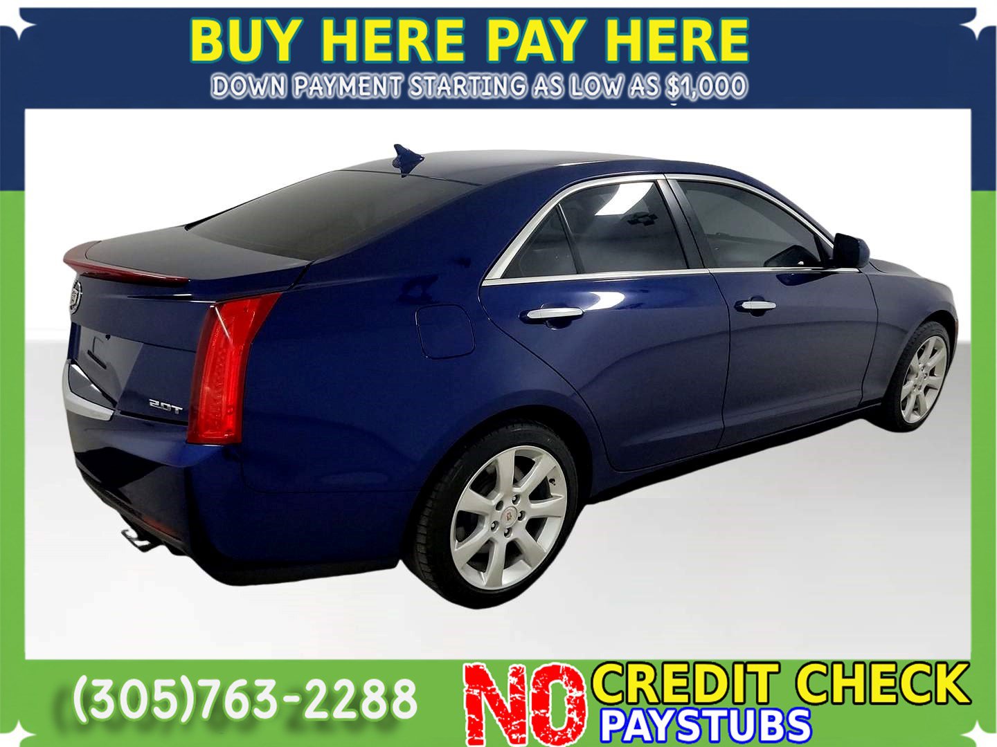 Used 2014 Cadillac ATS 2.0T AWD Sedan image 3