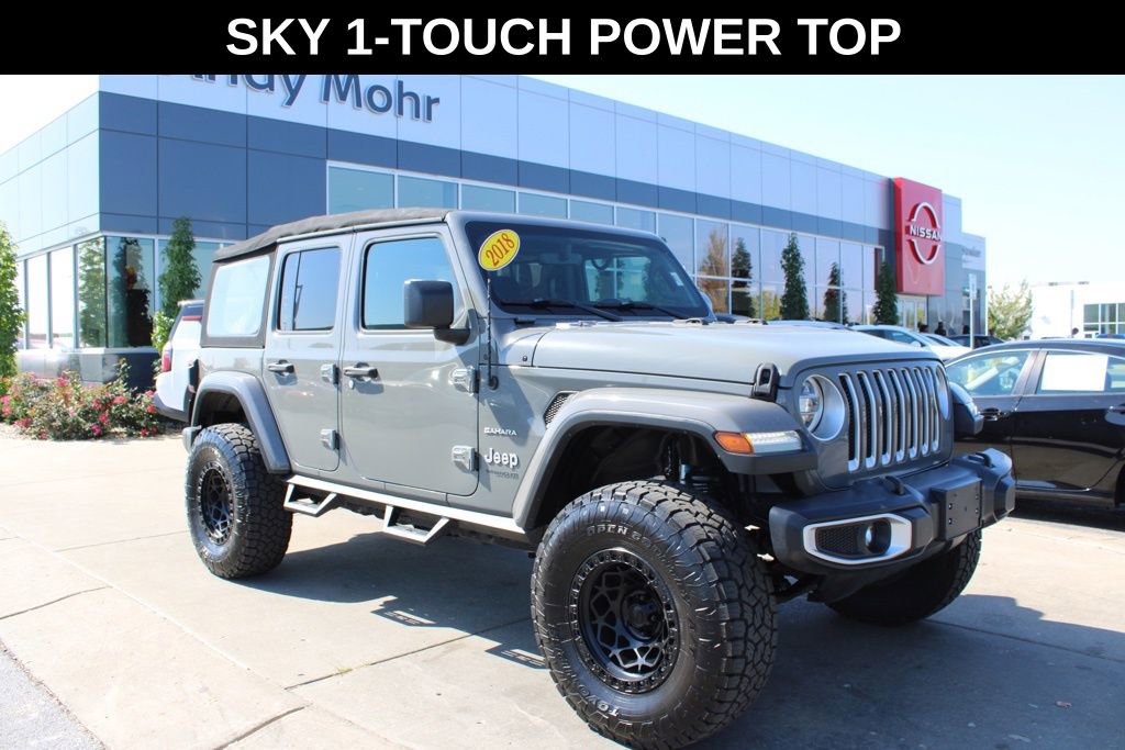 Used 2018 Jeep Wrangler Unlimited Sahara