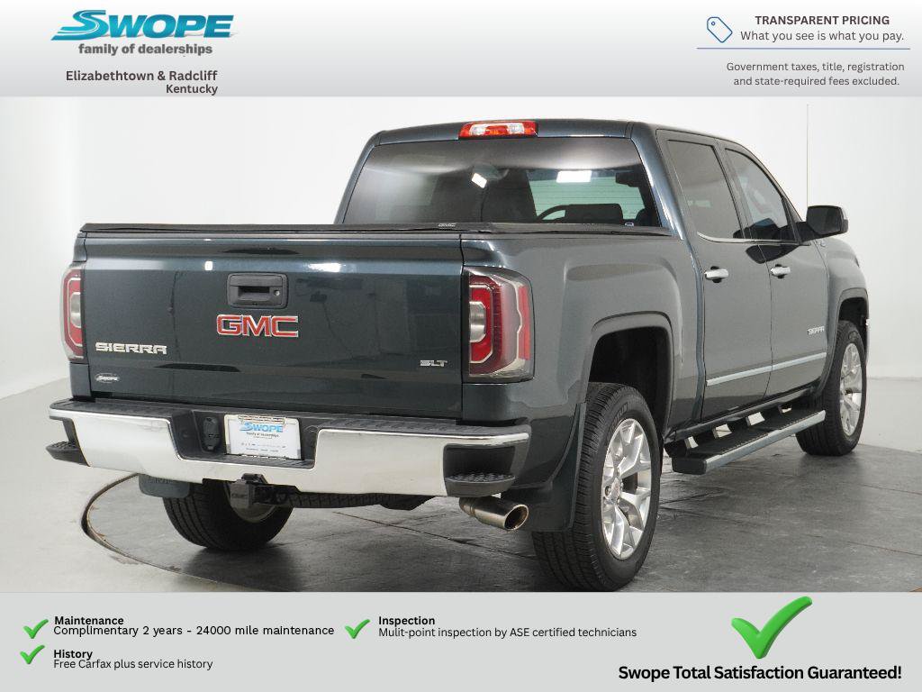 Used 2018 GMC Sierra 1500 SLT w/ SLT Premium Package AWD/4WD image 3