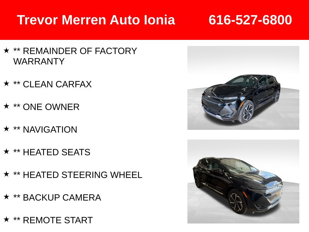 Used 2024 Chevrolet Equinox EV LT w/ Active Safety Package 3 FWD image 8