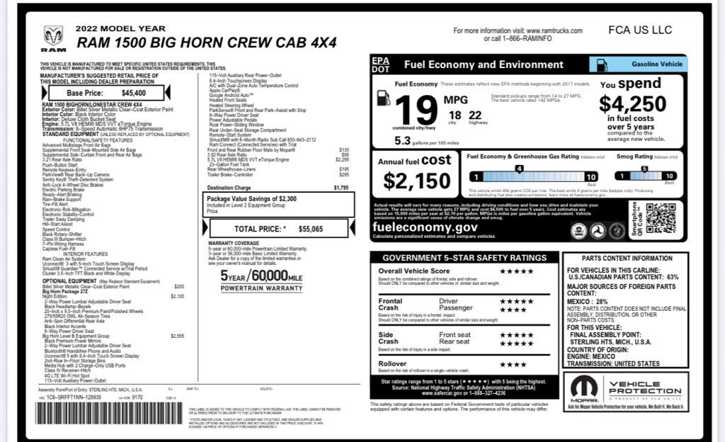 Used 2022 RAM 1500 Big Horn image 28