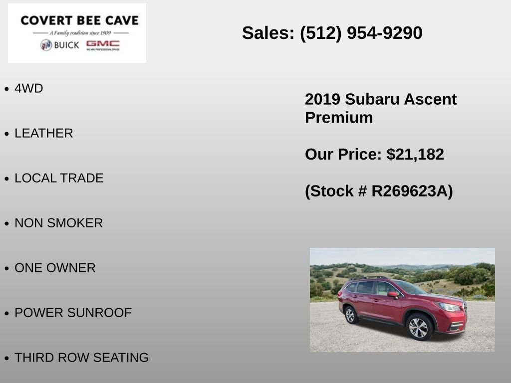 Used 2019 Subaru Ascent Premium AWD/4WD image 6