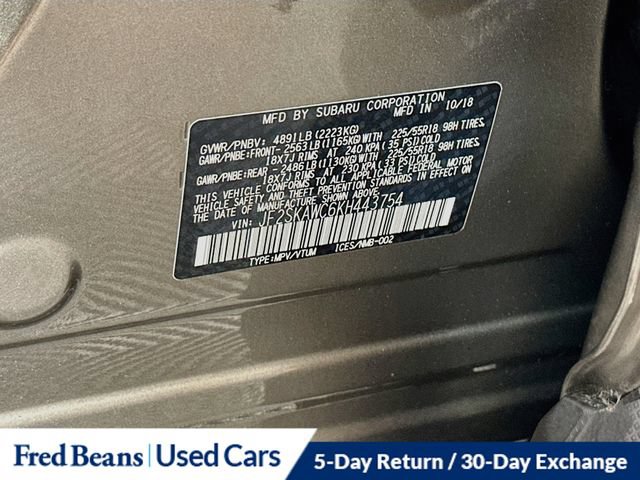 Used 2019 Subaru Forester Touring w/ Popular Package #3 AWD/4WD image 41
