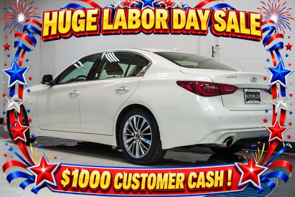 Used 2023 INFINITI Q50 Luxe w/ Cargo Package RWD image 34
