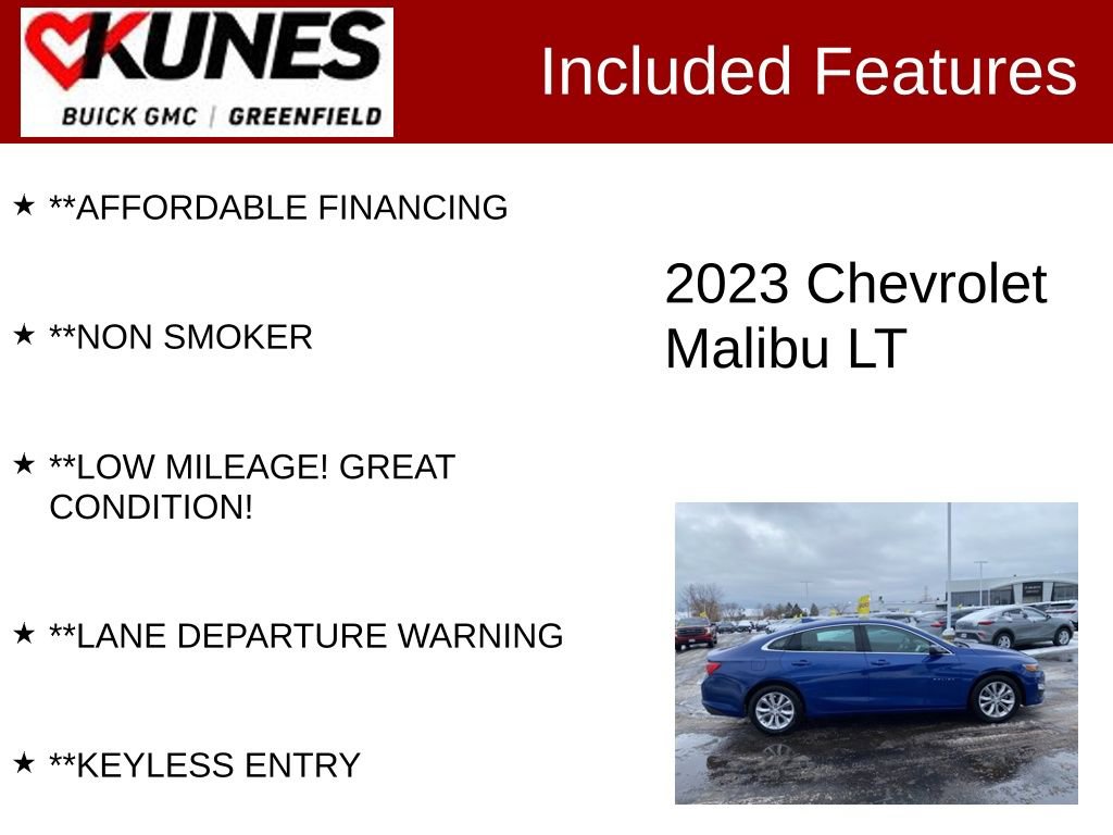 Used 2023 Chevrolet Malibu LT image 3